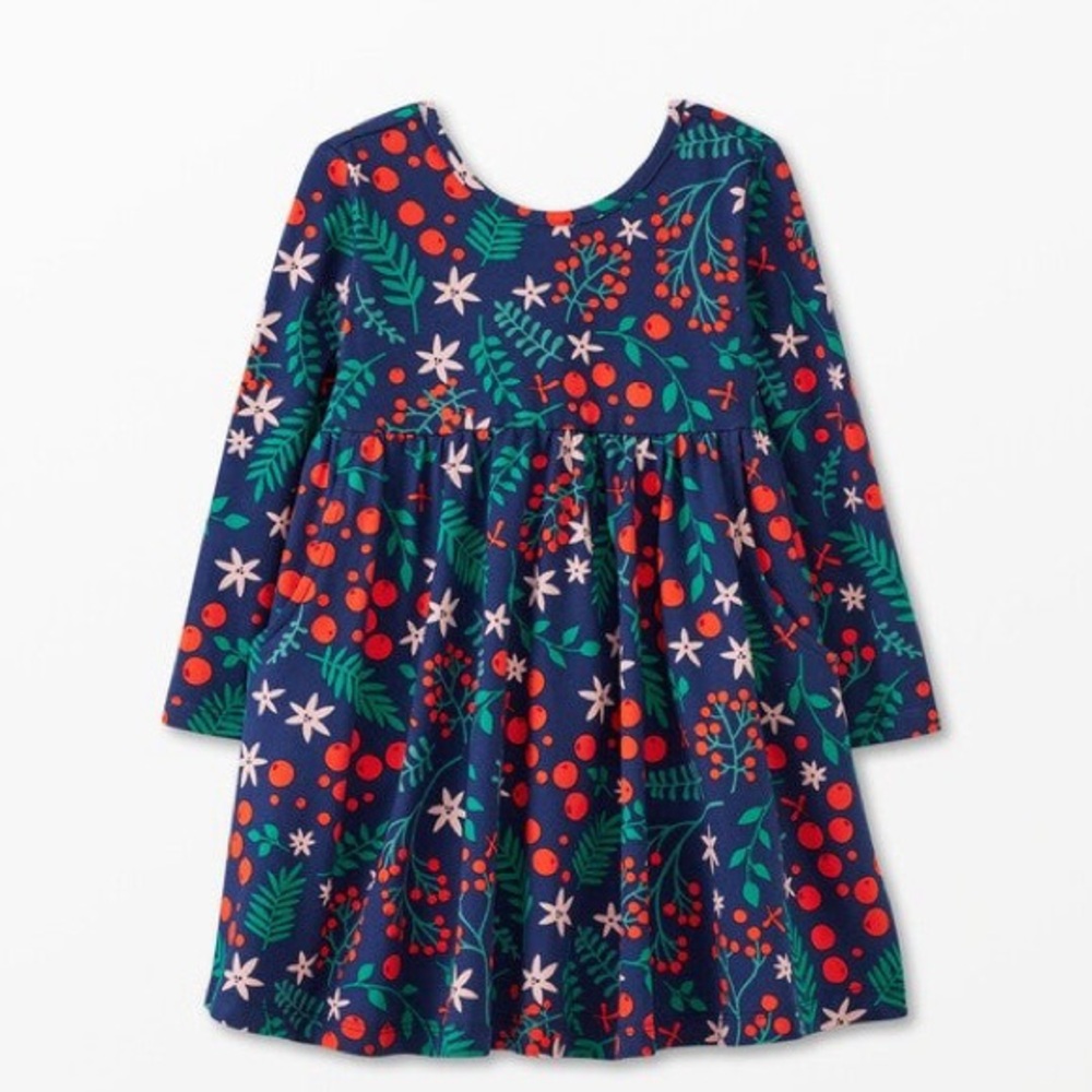Hanna Andersson Berry Print Twirl Dress – 2T